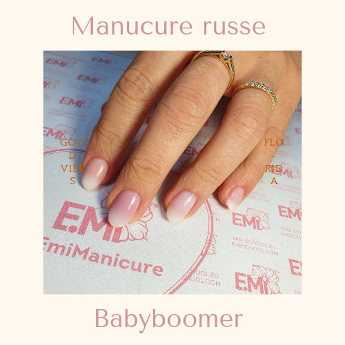 Manucure Russe Babyboomer