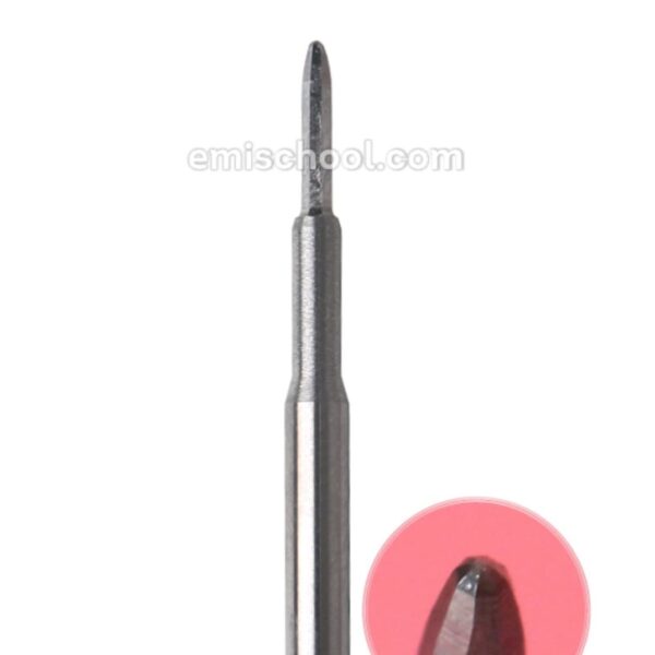 Mèche fraise embout ponceuse pour les cuticules 8 faces
